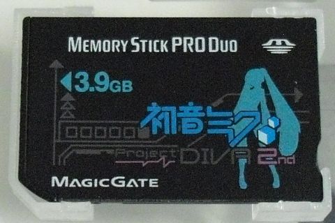 初音ミクProjectDIVA】初音ミク -Project DIVA-2nd Memory Stick PRO