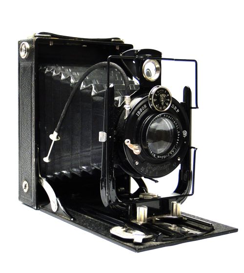 ビンテージ・カメラ、VOIGTLANDER Vag(ヴァグ) 9 x 12 Folding Plate