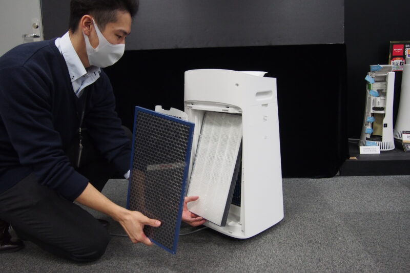 年末の大掃除を機にお手入れしてみましょう！空気清浄機のお手入れ