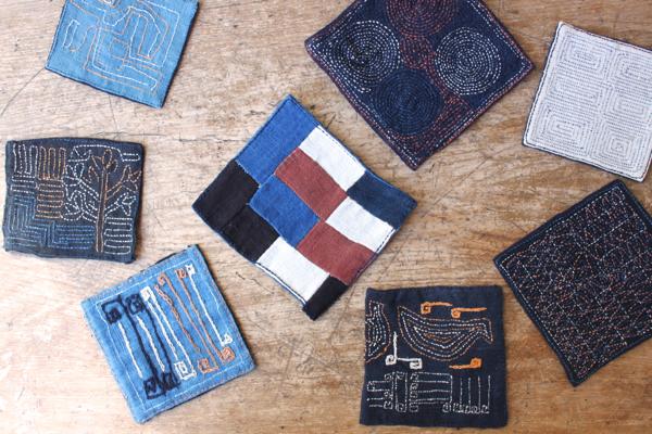 HPE ラオス・レンテン族の豆敷 | カモシカ雑貨店 ブログ