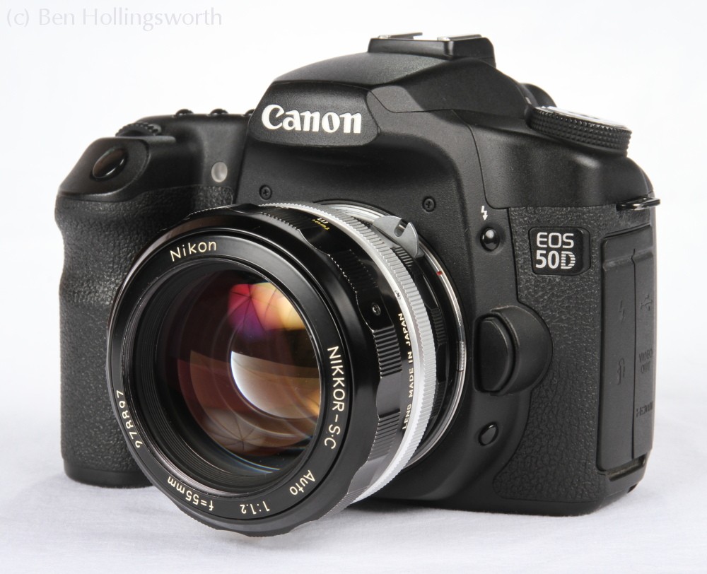 Prairie Rim Images: Old glass: Nikon Nikkor-S.C Auto 55mm f/1.2