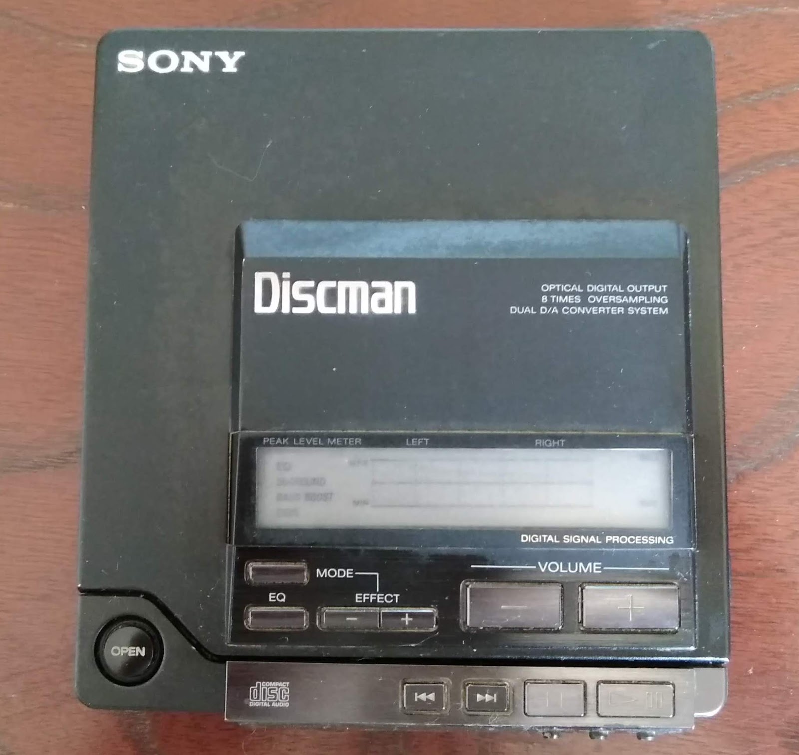 ソニーのディスクマン・D-Z555