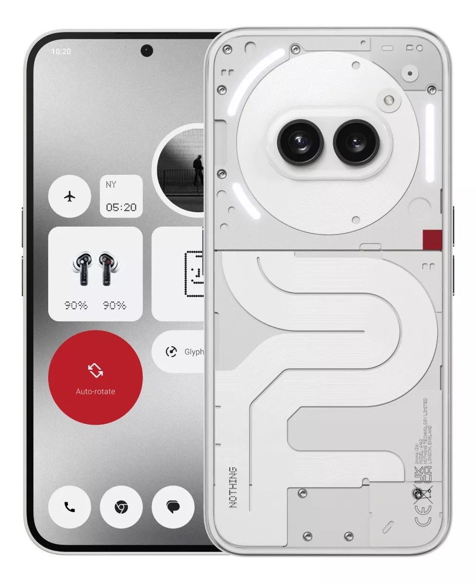 Nothing Phone 2a Dual Sim 12GB RAM 256GB 5G (Milk)