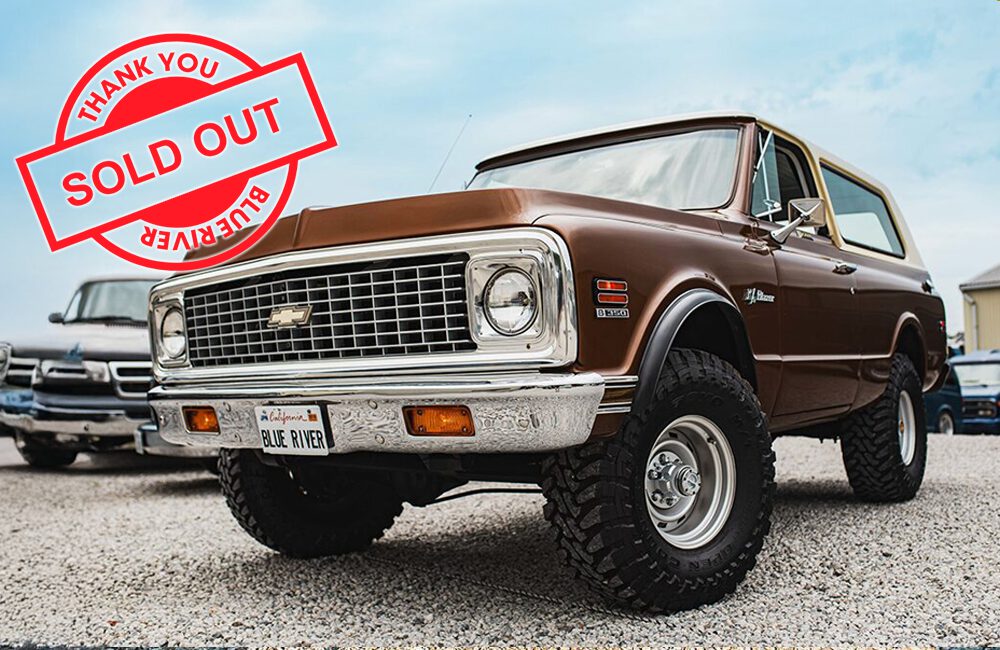 ブルーリバー販売車両情報【シボレーK-5ブレイザー・全塗装フル