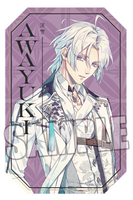 泡沫のユークロニア ステッカー「淡雪」：【公式】ブロッコリーグッズ