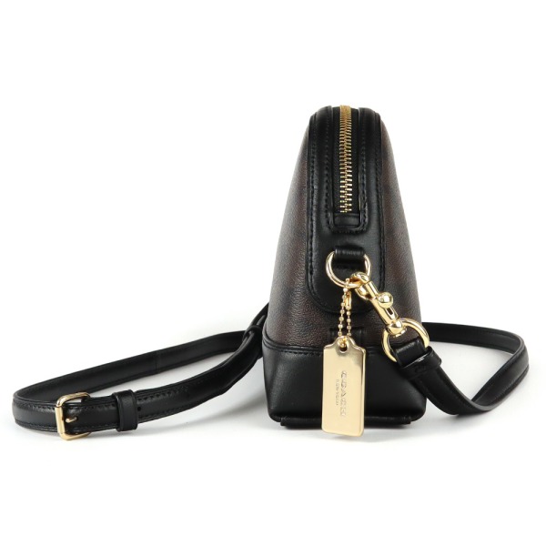 Brandol / COACH コーチ ショルダーバッグ シグネチャー ドーム型