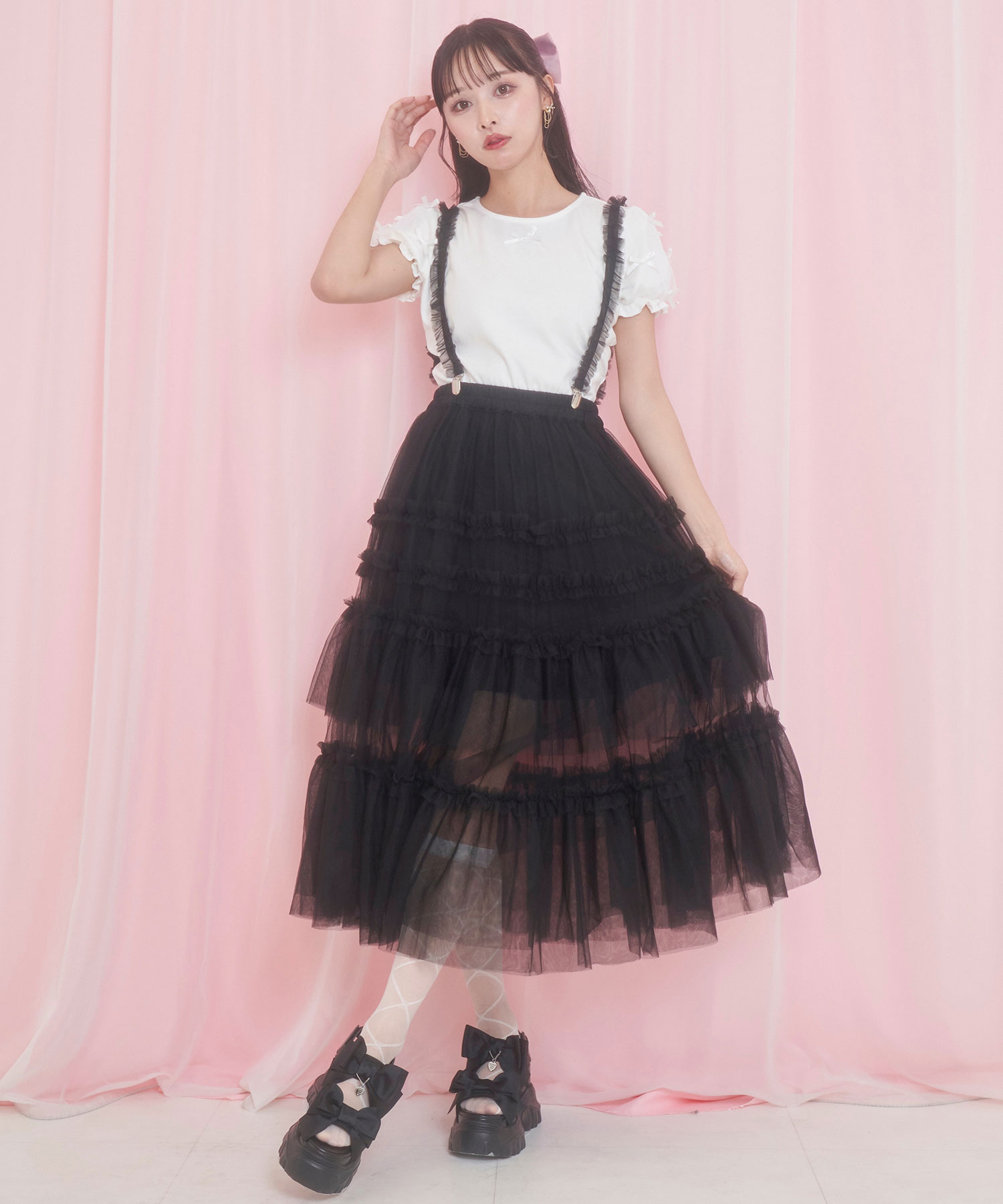 サス付きチュールスカート – BUNNY APARTMENT