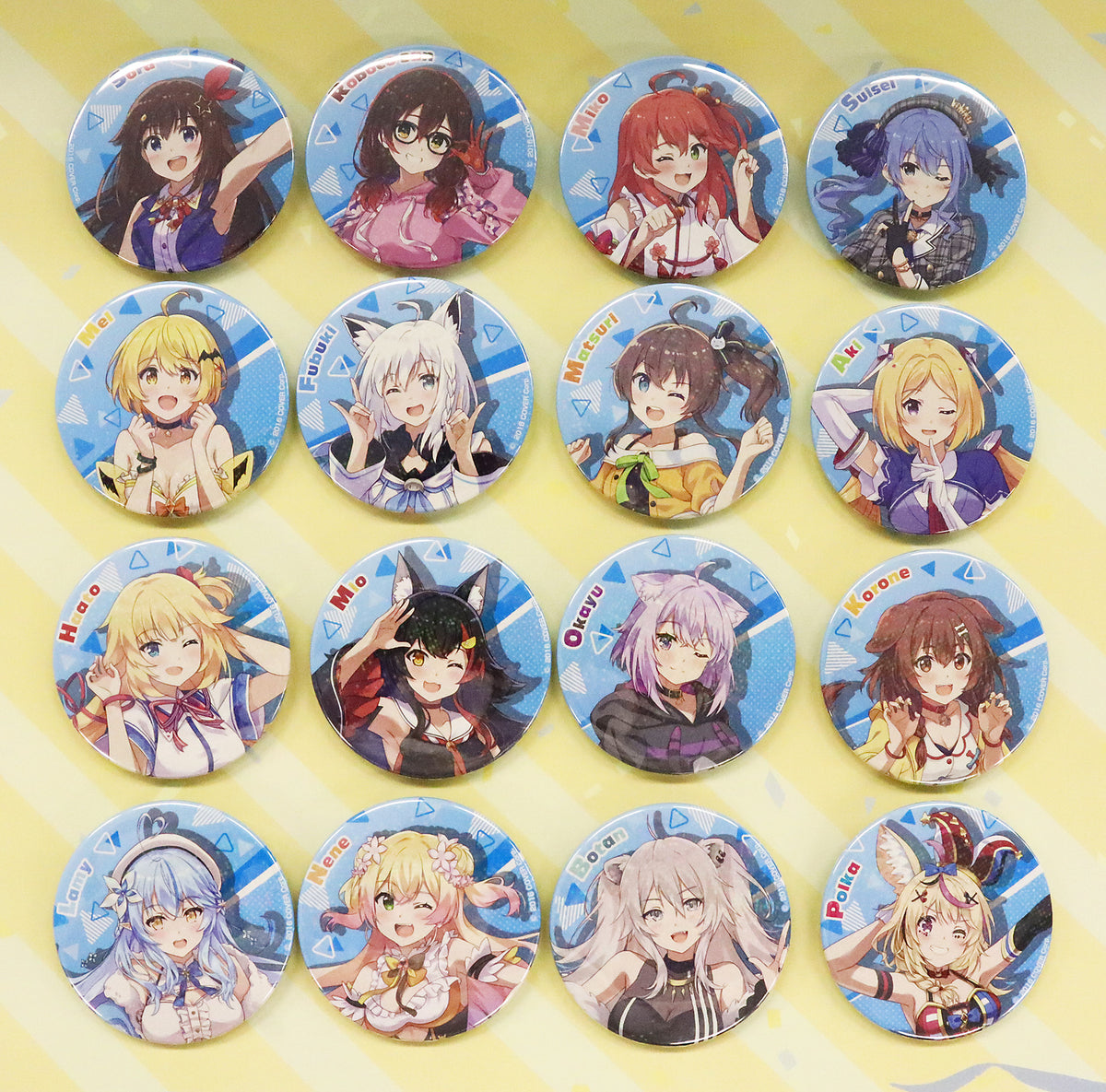 ホロライブ トレーディング缶バッジ フェスティバルver. Vol.1【PACK】