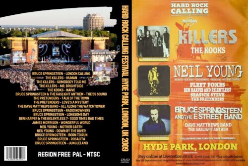HARD ROCK CALLING FESTIVAL Hyde Park, London, UK 2009 DVD | DVD