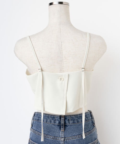 セール】【 セットアップ着用可能 ／肩紐調節可 】ストラップショート