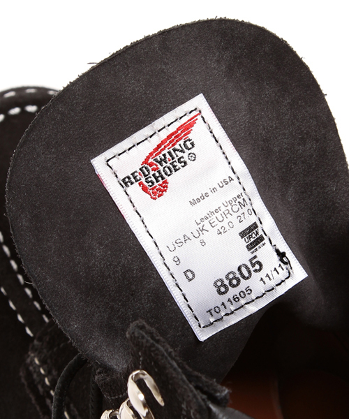 BEAMS（ビームス）の「RED WING×BEAMS / 別注 SUPERSOLE ブラック