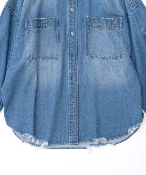 MAISON SPECIAL（メゾンスペシャル）の「Denim Oversized Shirt/デニム