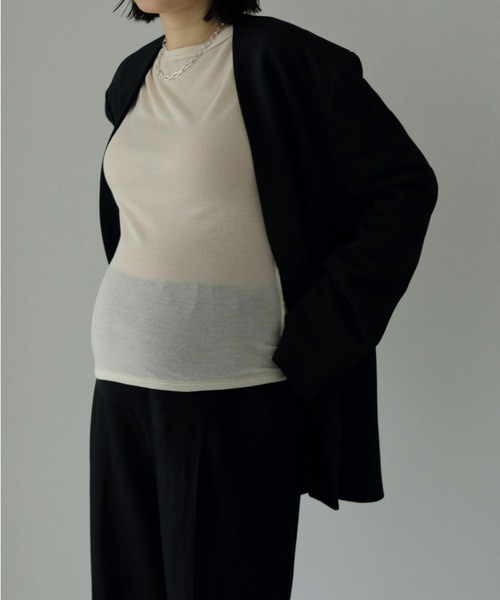 Reha.】Tuck Wide Pants（その他パンツ）｜anuke（アンヌーク）の