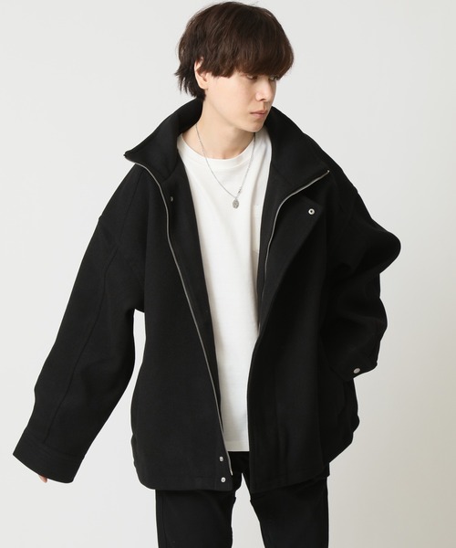 セール】ウールを超えた！？ テックウール オーバーサイズ スタンド