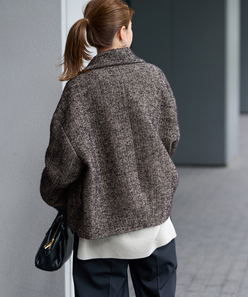 FRAMeWORK（フレームワーク）の「TWEEDショートコート（その他アウター