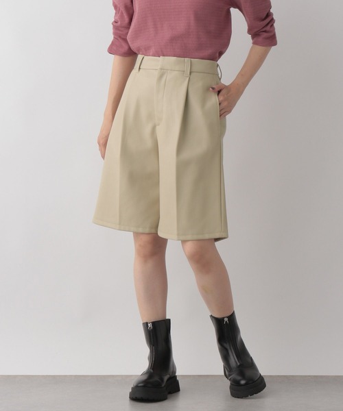 LOWRYS FARM（ローリーズファーム）の「フェイクレザーショートパンツ