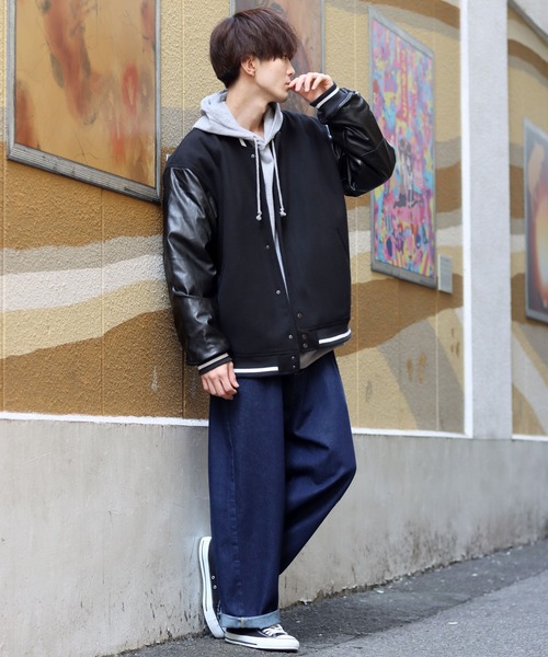 SITRY（シトリー）の「Oversize Stadium Jacket/オーバーサイズ