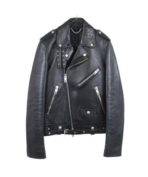 ブランド古着】ラムレザー ダブルライダースジャケット（ライダース