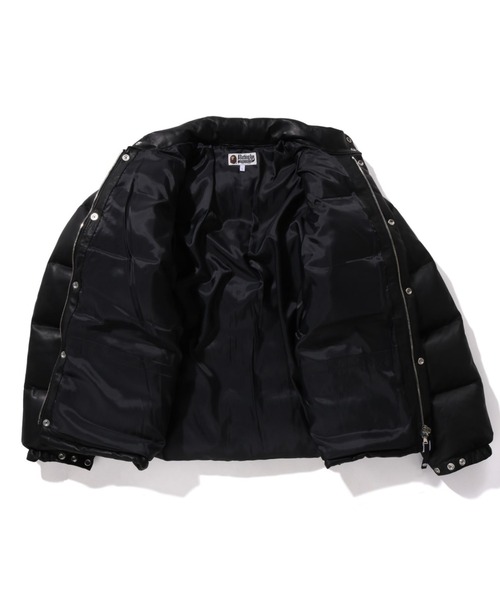 A BATHING APE（アベイシングエイプ）の「LEATHER CLASSIC DOWN JACKET