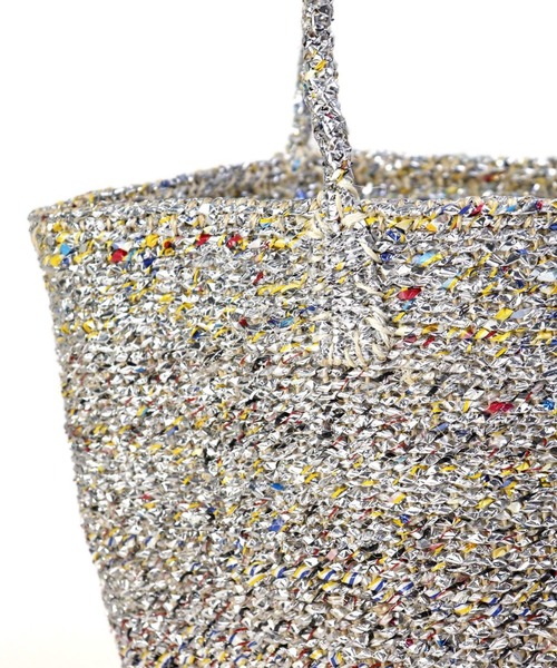 アフリカンスクエアー AFRICANSQUARE / プラスチックサイザルバッグ共