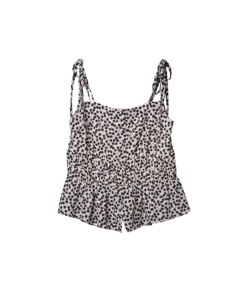 Cherry Pattern Strap Top（キャミソール）｜Her lip to（ハーリップ