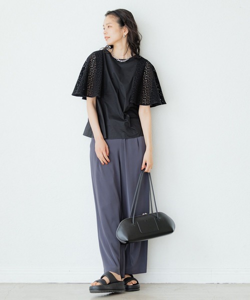 BARNYARDSTORM / 【新色登場】ダブルクロスワイドパンツ 【『ネルソン