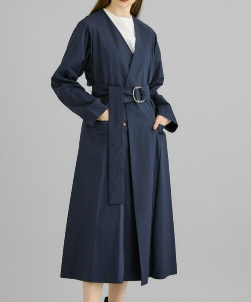 ELIN（エリン）の「【ELIN(エリン)】別注LADY NO COLLAR TRENCH COAT