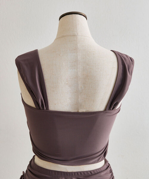 OLIVE des OLIVE（オリーブデオリーブ）の「レース羽織付リボンswim