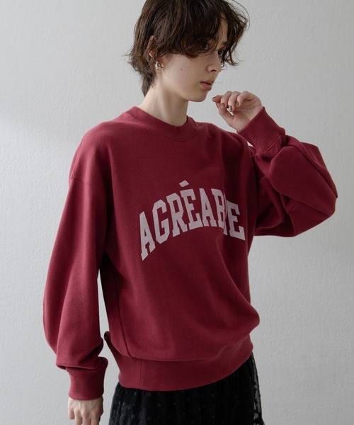 セール】【THE PAUSE】ロゴスウェットプルオーバー（スウェット）｜THE