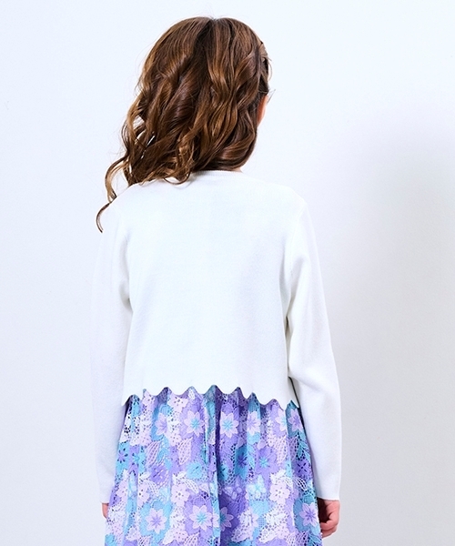 セール】裾スカラップカーディガン（カーディガン/ボレロ）｜ANNA SUI