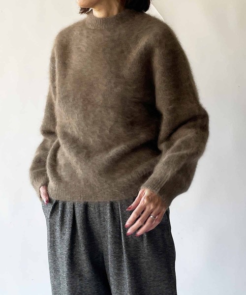 Bshop（ビショップ）の「B.alance | 〈別注〉ラクーン ニットプル