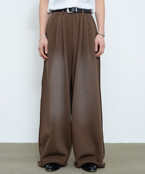 セール】Two tuck breach sweatpants / 2タックブリーチスウェット