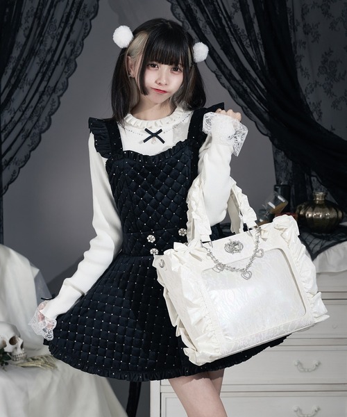 オーロラレースBIG姫痛バ/地雷系 量産型（ショルダーバッグ）｜Pal