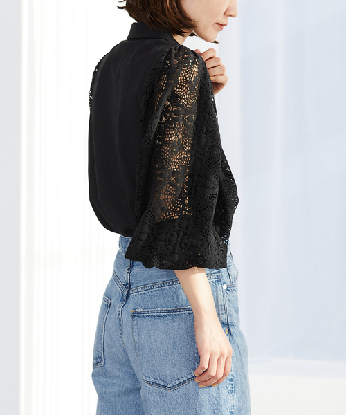 VERMEIL par iena（ヴェルメイユパーイエナ）の「《追加》レースコンビ