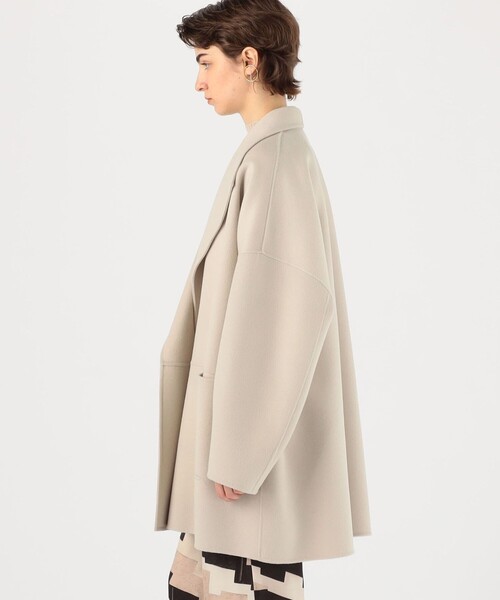 DES PRES（デ・プレ）の「□ダブルフェイスメルトンビーバー ショート