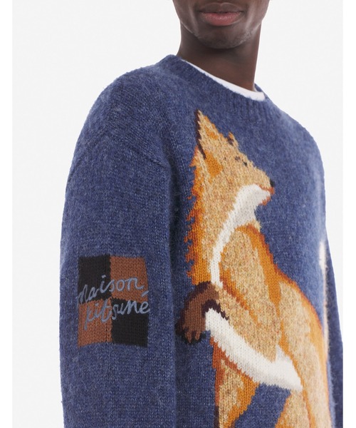 Maison Kitsune（メゾンキツネ）の「FOX INTARSIA COMFORT JUMPER