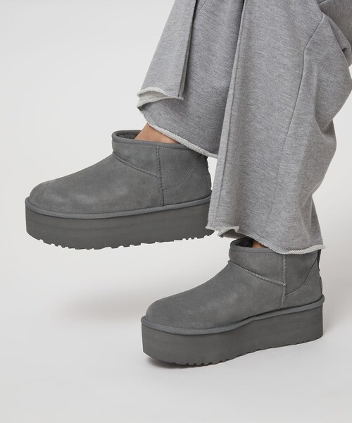 セール】＜UGG＞クラシック ウルトラ ミニ プラットフォーム / Classic