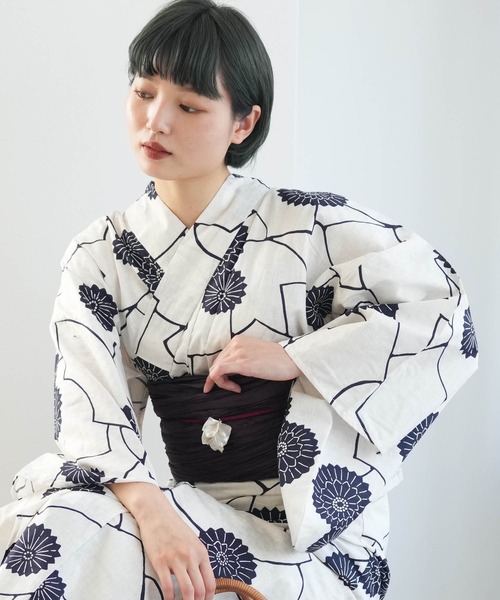 utatane（ウタタネ）の「選べる浴衣3点セット ニコアンティーク