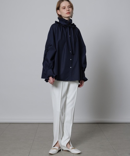 CADUNE（カデュネ）の「フリル衿ブラウス（シャツ/ブラウス）」 - WEAR