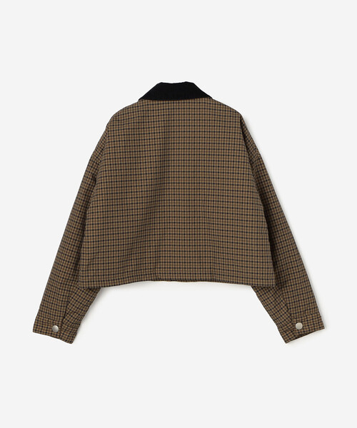 DANTON | 中綿ナイロン ショートジャケット WOMEN（ナイロンジャケット