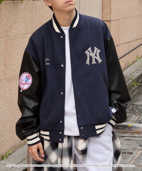 セール】MLB/メジャーリーグベースボール 別注 ワッペン刺繍 配色