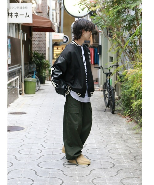 SPINNS（スピンズ）の「【刺繍ワッペン】スカルボーンデザイン