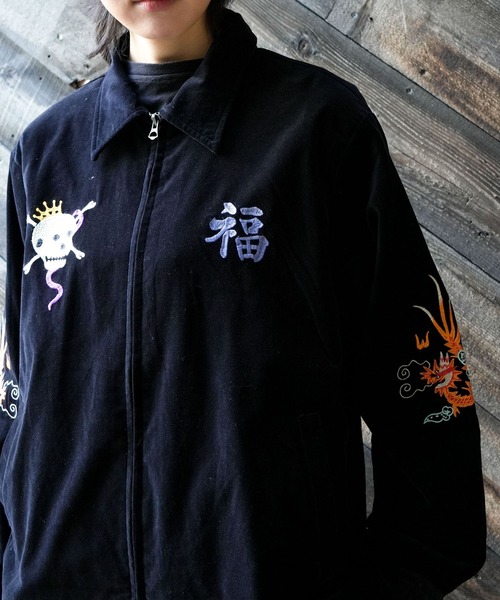 セール】【HOUSTON/ヒューストン】COTTON VELVETEEN VIETNAM JACKET