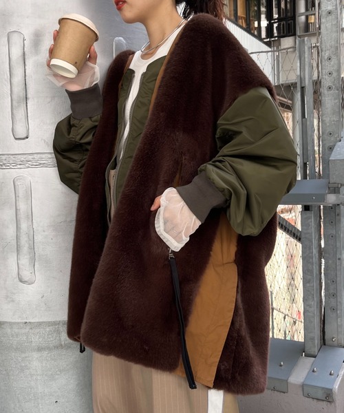 etsinta（エシンタ）の「≪新色登場≫【etsinta/エシンタ】ファー切替