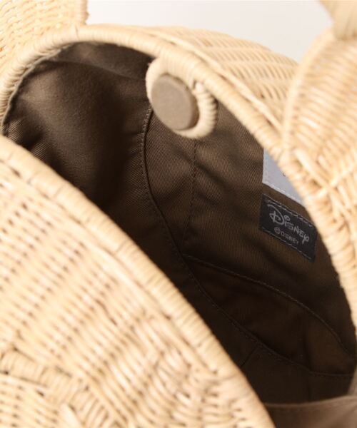 Disney（ディズニー）の「ミッキーマウス/ラタンバッグ（かごバッグ