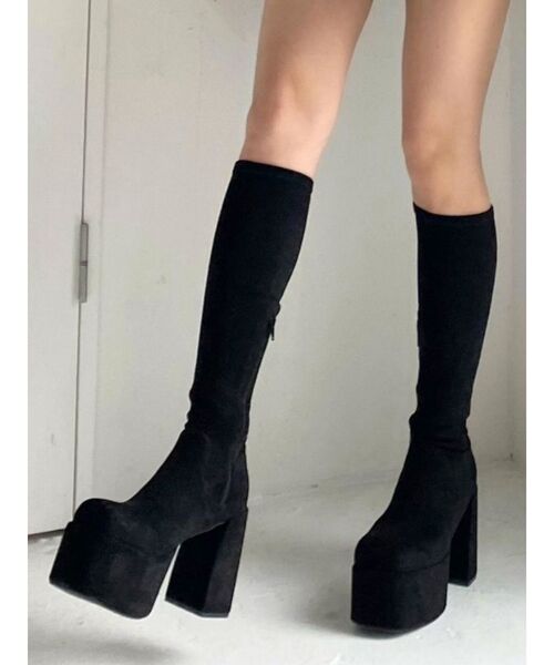 EMODA（エモダ）の「バルキープランプフィットブーツ（ブーツ）」 - WEAR