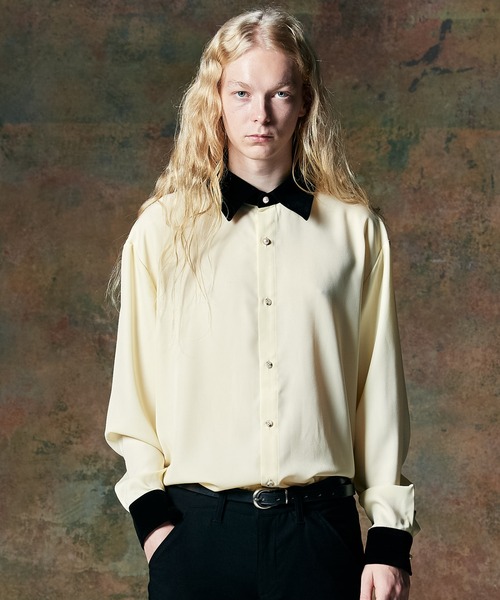 CITYSHOP（シティーショップ）の「VELVET OVER シャツ ブラウス VELVET