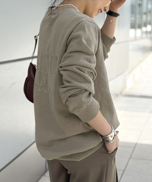 AP STUDIO（エーピーストゥディオ）の「ロゴステッチスウェット