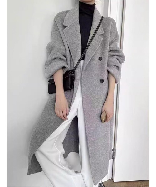 ダブルブレストロングコート（チェスターコート）｜CHUL（チュル）の