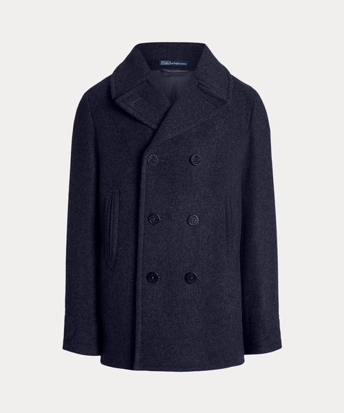 Polo ウールブレンド メルトン ピーコート（ピーコート）｜POLO RALPH